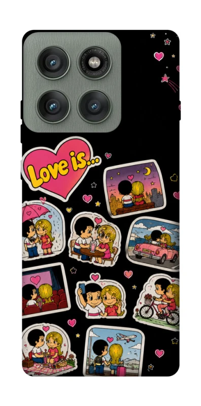 Чохол на Motorola Edge 60 Pro Love is ver.3 фото 1 з 1