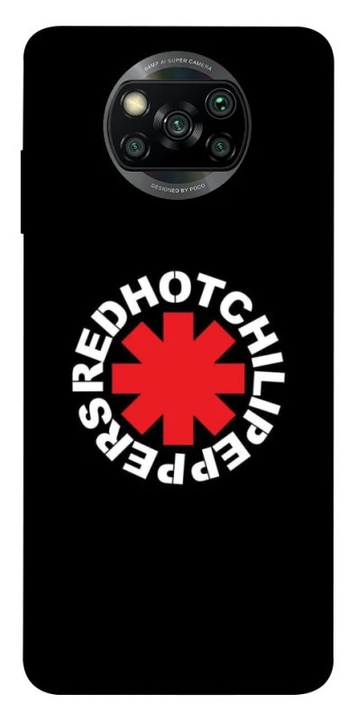 Чохол на Xiaomi Poco X3 NFC / Poco X3 Pro Red Hot Chili Peppers logo фото 1 з 1