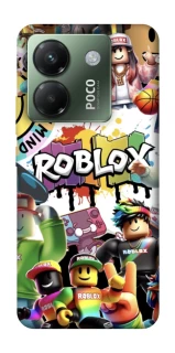 Чохол на Xiaomi Poco M7 pro 5G Roblox Characters Collage фото 1 з 1