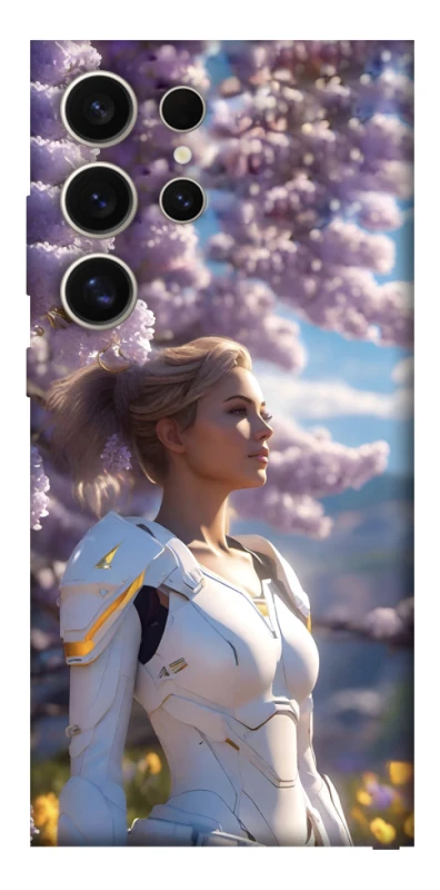 Чохол на Samsung Galaxy S25 Ultra Cyber space girl ver.1 фото 1 з 1