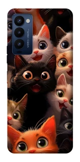 Чохол на TECNO Camon 18 Pro happy cats фото 1 з 1