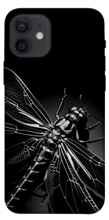 Чехол на Apple iPhone 12 (6.1") Black dragonfly фото 1 из 1