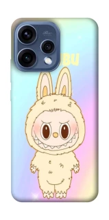 Чехол на Oppo Reno 15 Fluffy Rainbow Labubu фото 1 из 2