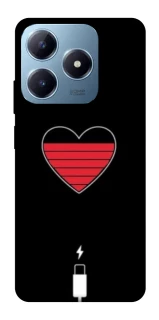Чохол на Realme C63 Charge your heart фото 1 з 1