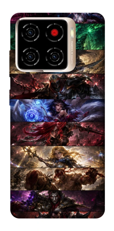 Чохол на ZTE Blade A56 League of Legends фото 1 з 1