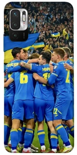 Чехол на Xiaomi Poco M3 Pro 4G / 5G Сборная Украины v3 фото 1 из 1