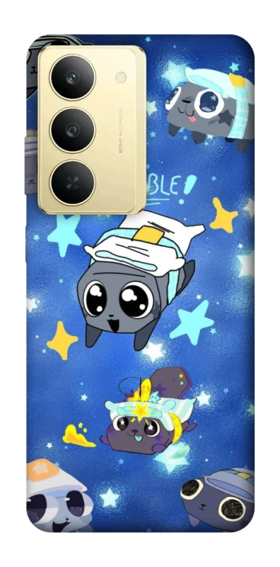 Чохол на Realme 14x Pebble kitten stars фото 1 з 1