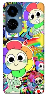 Чохол на TECNO Camon 19 Dandy world collage фото 1 з 1