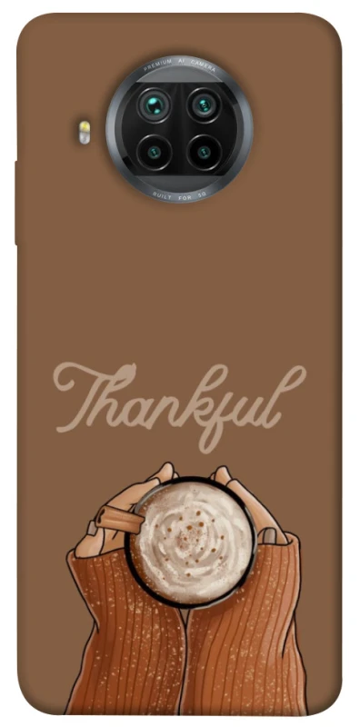 Чохол на Xiaomi Mi 10T Lite / Redmi Note 9 Pro 5G Thankful coffee фото 1 з 1