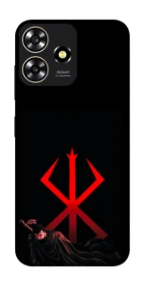 Чехол на ZTE Blade A73 4G Berserk Red Logo фото 1 из 1