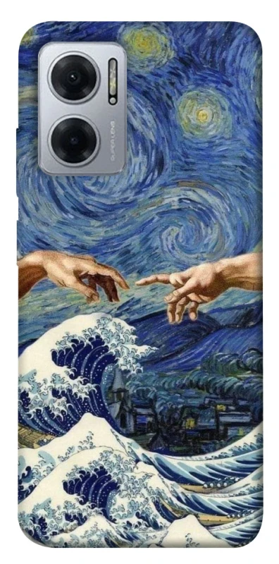 Чехол на Xiaomi Redmi Note 11E Art collage ver.7 фото 1 из 1