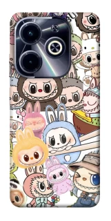 Чехол на Infinix Hot 40i All Labubus фото 1 из 1