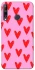 Чехол на Huawei P40 Lite E Red hearts 2 фото 1 из 1
