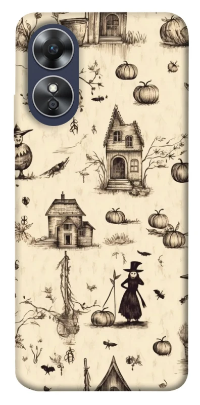 Чохол на Oppo A17 Halloween aesthetic ver.1 фото 1 з 1