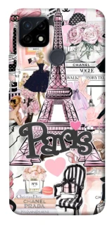 Чехол на Realme C21Y Fashion collage ver.8 фото 1 из 1