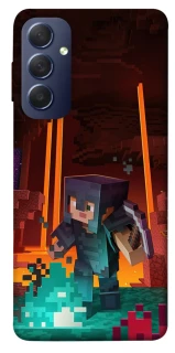 Чехол на Samsung Galaxy M54 5G Minecraft game adventure фото 1 из 1