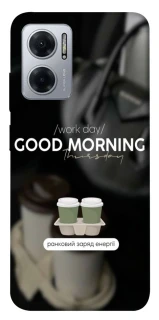 Чохол на Xiaomi Redmi Note 11E Thursday coffee фото 1 Чохол на Xiaomi Redmi Note 11E Thursday coffee фото 1 з 1
