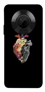 Чехол на Huawei Y9a Heart with flowers фото 1 из 1