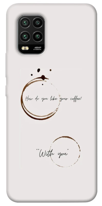 Чохол на Xiaomi Mi 10 Lite Coffee with you фото 1 з 1