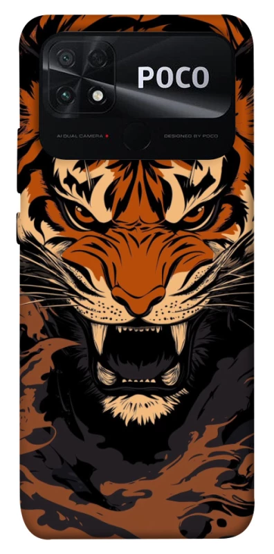 Чехол на Xiaomi Poco C40 cool tiger фото 1 из 1