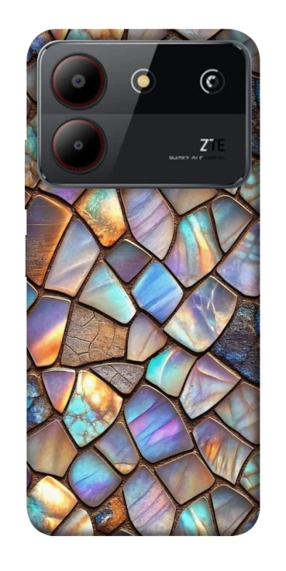 Чохол на ZTE Blade A54 4G Nature Mosaic ver.1 фото 1 з 1