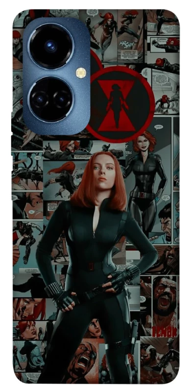 Чохол на TECNO Camon 19 Black Widow фото 1 з 1