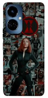 Чохол на TECNO Camon 19 Black Widow фото 1 з 1