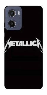 Чехол на Motorola Moto G05 Metallica logo фото 1 Чехол на Motorola Moto G05 Metallica logo фото 1 из 1