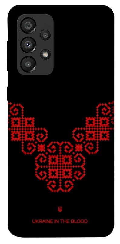 Чохол на Samsung Galaxy A33 5G Чорно-червона вишиванка фото 1 з 1