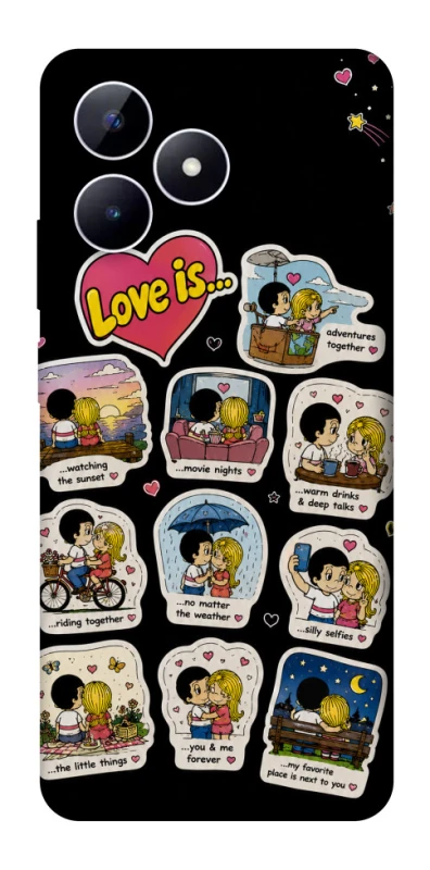 Чехол на Realme Note 50 5G Love is ver.4 фото 1 из 1