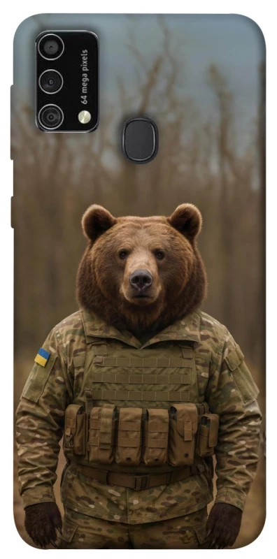 Чохол на Samsung Galaxy M21s Ведмідь захисник фото 1 з 1
