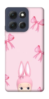 Чохол на Motorola Moto G86 Ribbon Bunny фото 1 з 1