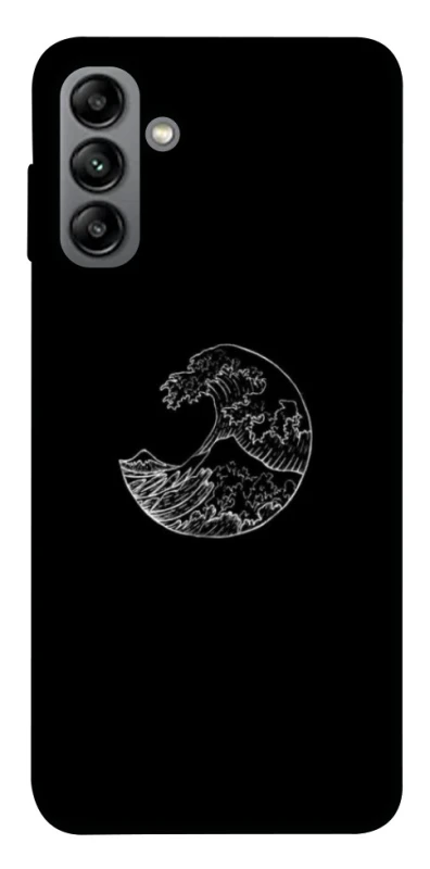 Чохол на Samsung Galaxy A04s Black tsunami фото 1 з 1