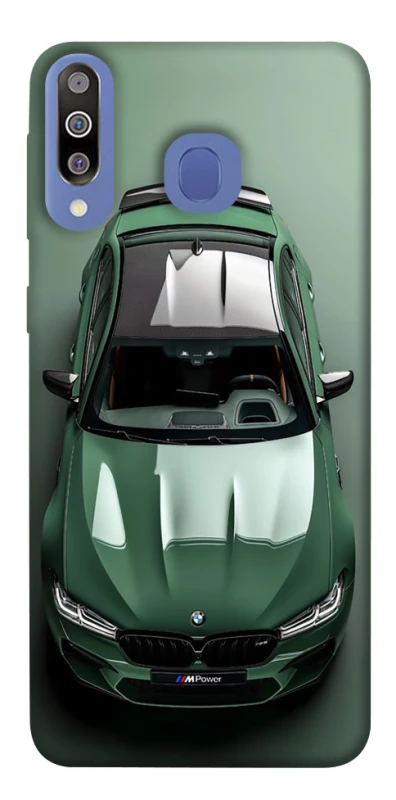 Чехол на Samsung Galaxy M30 BMW green фото 1 из 1