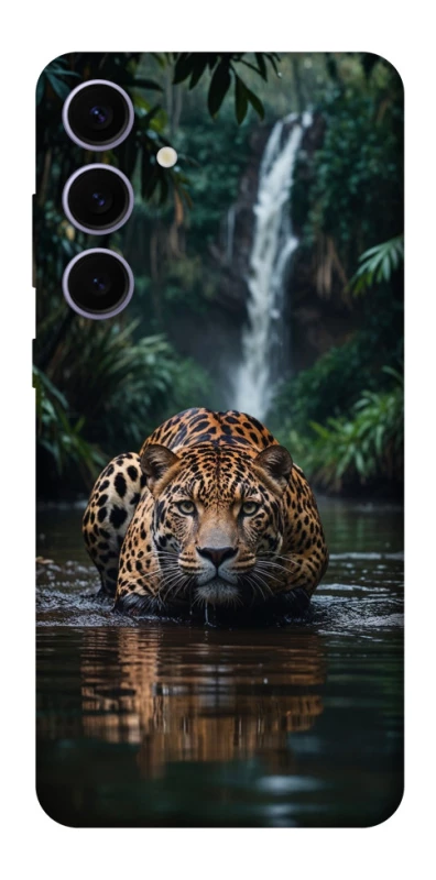 Чохол на Samsung Galaxy S25+ Leopard in water фото 1 з 1