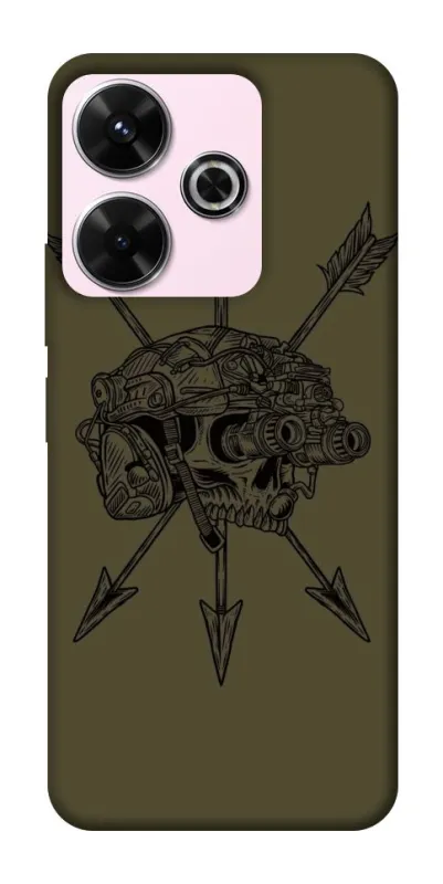 Чехол на Xiaomi Redmi 13 4G Mil skull фото 1 из 1