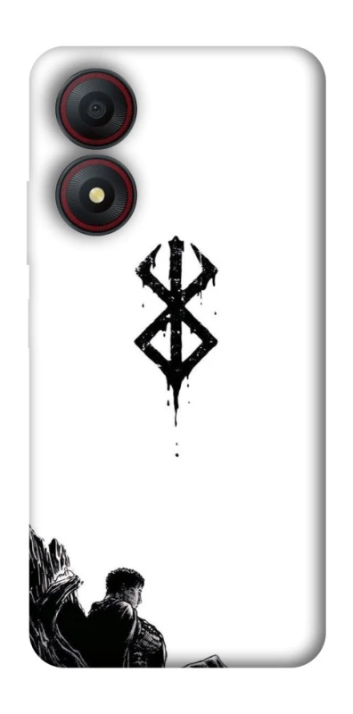 Чехол на ZTE Blade A34 4G berserk white фото 1 из 1