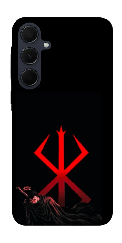 Чохол на Samsung Galaxy A55 Berserk Red Logo фото 1 з 1