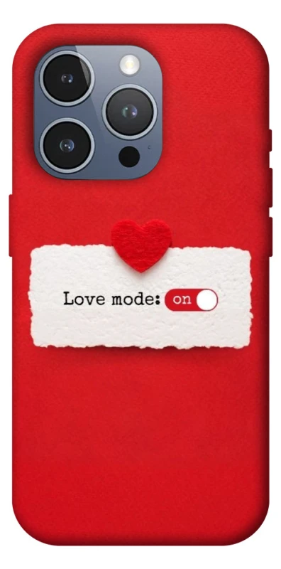 Чохол на Apple iPhone 16 Pro Max Love Mode ON фото 1 з 1