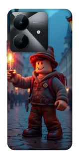 Чохол на Realme Note 60x Roblox Fire Logo Blue Flames фото 1 з 1