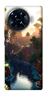 Чохол на TECNO Spark 20 Pro+ Minecraft sunset фото 1 з 1