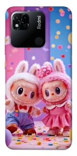 Чехол на Xiaomi Redmi 10A Labubu twins ver.3 фото 1 из 1