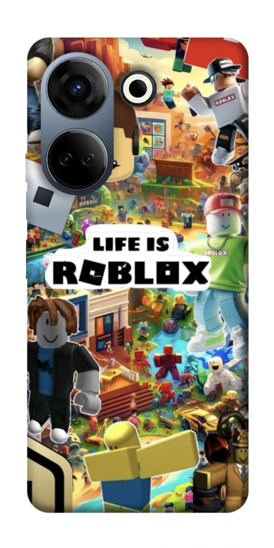 Чохол на TECNO Camon 20 Pro (CK7n) Life is Roblox фото 1 з 1
