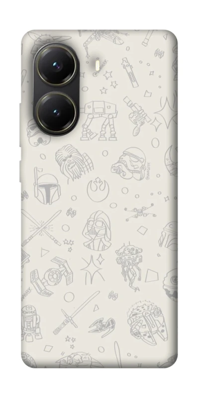 Чохол на Xiaomi Poco X6 Pro Star Wars background ver.1 фото 1 з 1