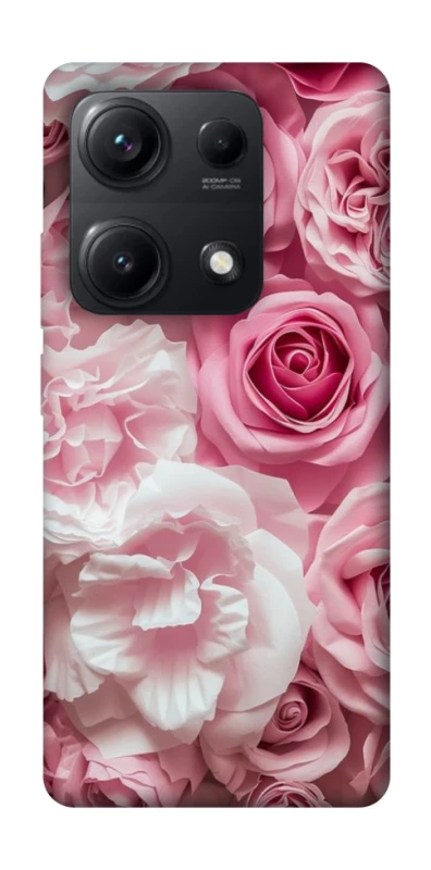 Чехол на Xiaomi Redmi Note 14S Розовые цветы фото 1 из 1
