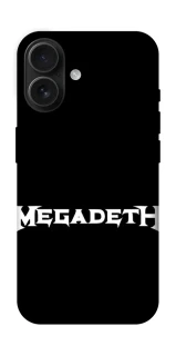 Чохол на Apple iPhone 16 Megadeth logo фото 1 Чохол на Apple iPhone 16 Megadeth logo фото 1 з 1