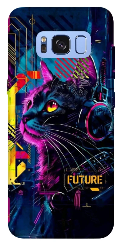 Чехол на Samsung G950 Galaxy S8 Cyber Cat v2 фото 1 из 1