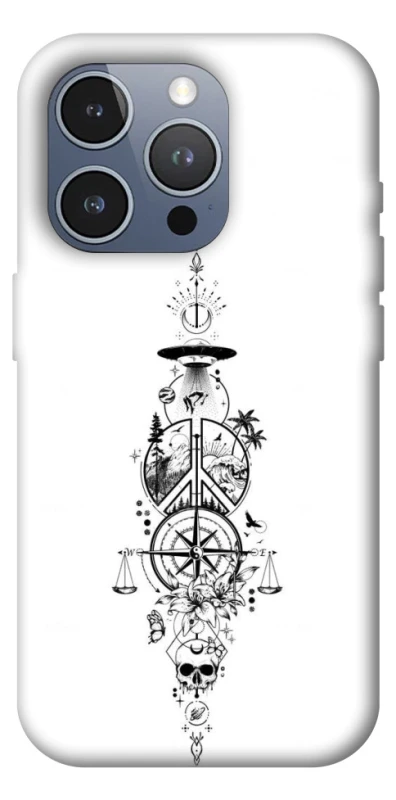 Чехол на Apple iPhone 16 Pro Max Tattoo ver.7 фото 1 из 1