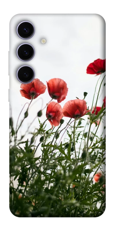 Чехол на Samsung Galaxy S25+ Поле маков фото 1 из 1