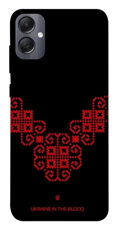 Чохол на Samsung Galaxy A05 Чорно-червона вишиванка фото 1 з 1